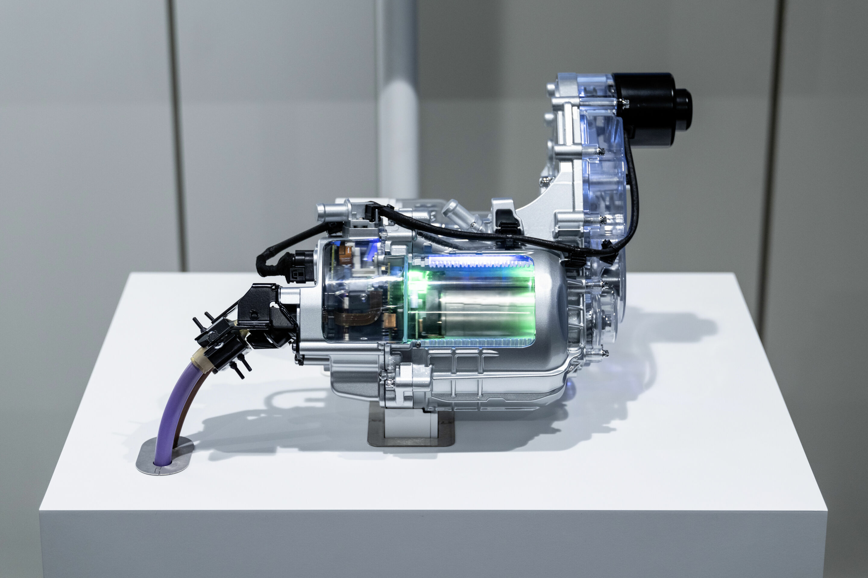 MHEV plus: the next generation of hybridization at Audi - The PTG enables maximum torque of 230 Nm at the transmission output shaft
