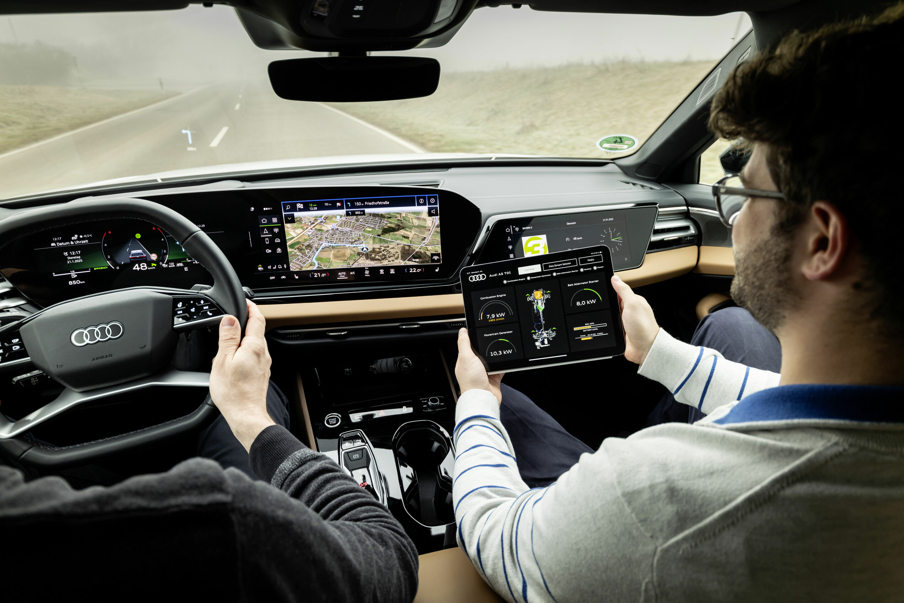 MHEV plus: the next generation of hybridization at Audi - MHEV plus reduces carbon emissions and fuel consumption