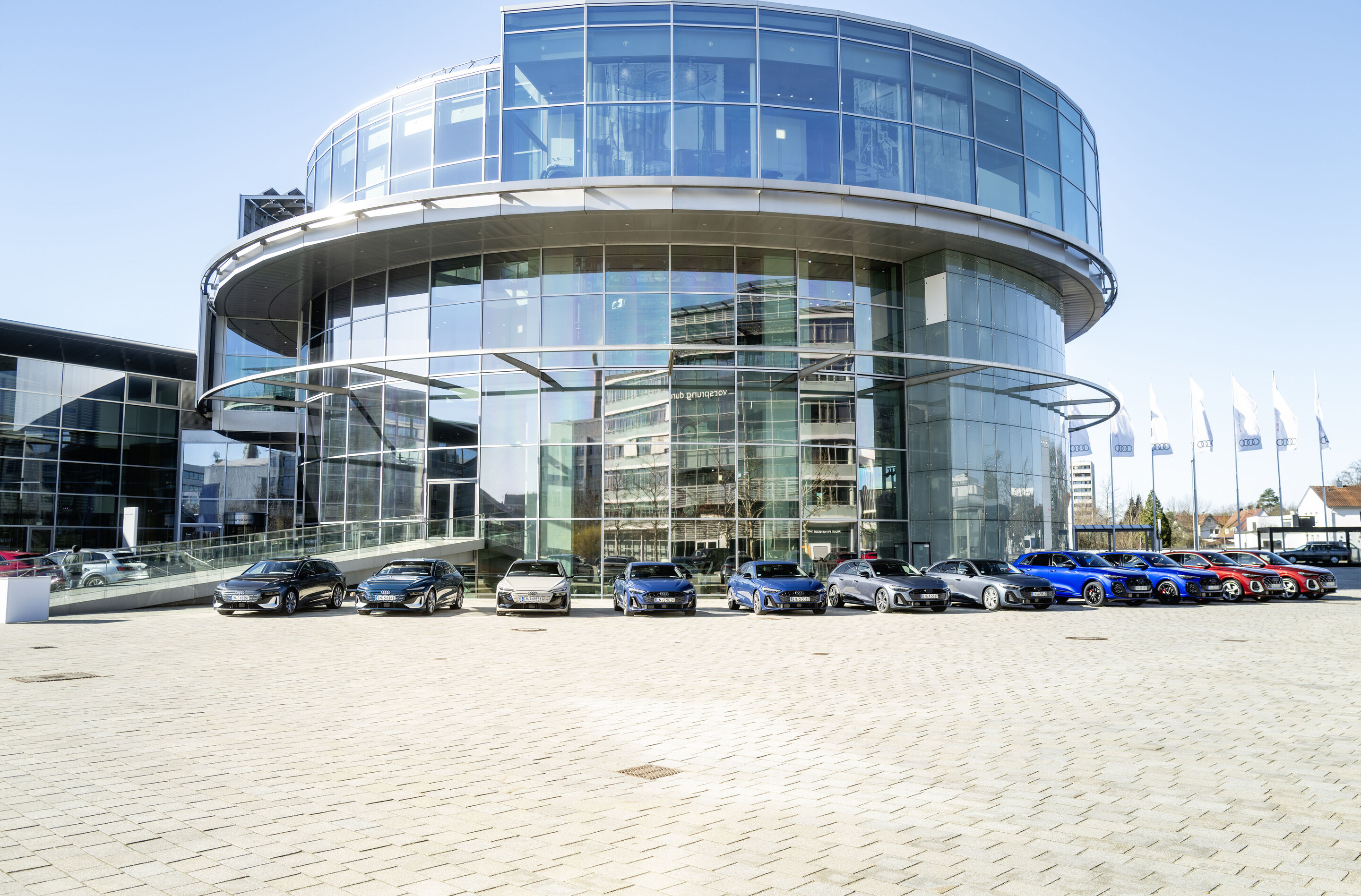 Audi Forum Ingolstadt: Annual Media Conference of AUDI AG 2025 - The Annual Media Conference 2025 took place at the museum mobile in Ingolstadt