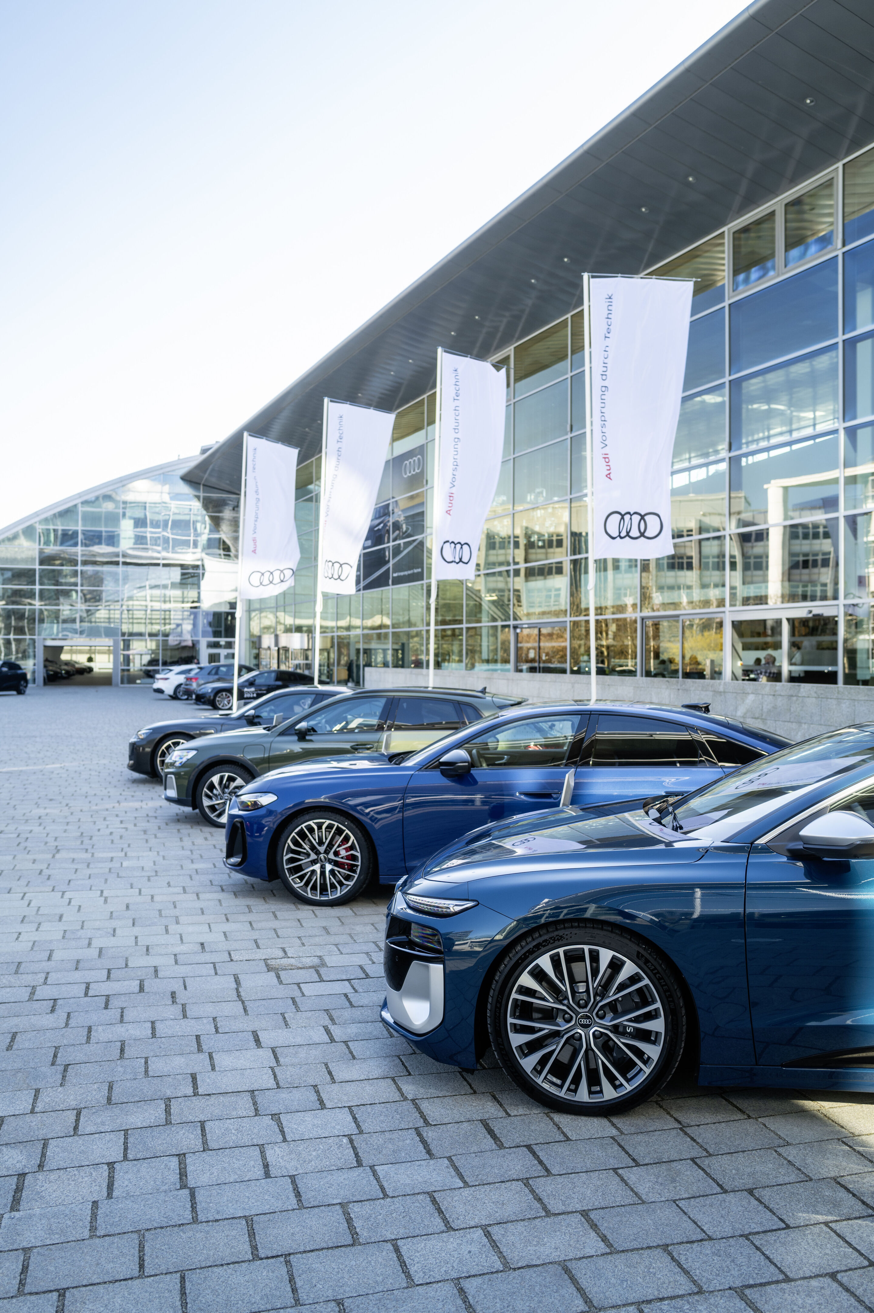 Audi Forum Ingolstadt: Annual Media Conference of AUDI AG 2025 - The Annual Media Conference 2025 took place at the Audi Forum Ingolstadt