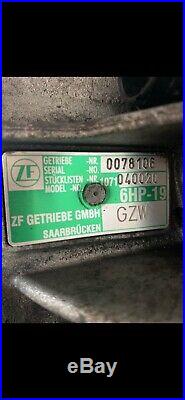 1071137026 Audi A6 Quattro 3.0 TDI Automatic tiptronic Reconditioned Gearbox GZW