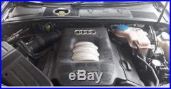 AUDI A4 2.4 V6 BDU complete petrol engine and automatic gearbox