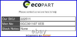 AUDI Q3 F3B Gearbox Automatic 0GC301107 VEB