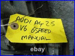 Audi A4 2.5 V6 Petrol Quattro Manual 6 Speed Gearbox Code Abc 30 Days Warranty