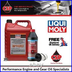 Audi DSG DQ250 Gearbox Service Kit. 6 LTR LIQUI MOLY DCTF 8100 Mann Oil Filter