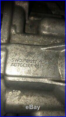 Audi s3 gearbox 2017+ 7speed automatic
