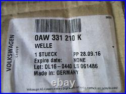 Brand New Genuine Audi A4 A5 A7 Cvt Automatic Gearbox Output Shaft 0aw331210k