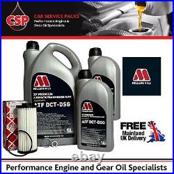 DSG DQ500 7 Speed VAG Gearbox Service Kit Millers Oils DSG Oil Filter Washers