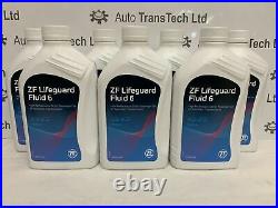 Genuine audi A6 quattro zf 6 speed 6hp26 automatic gearbox oil 7L gasket filter