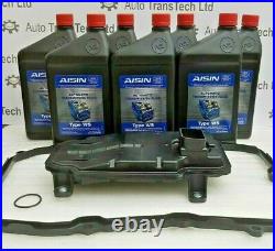 Genuine audi vw 0C8 automatic gearbox oil 7L filter gasket aisin oem atf-ows oil